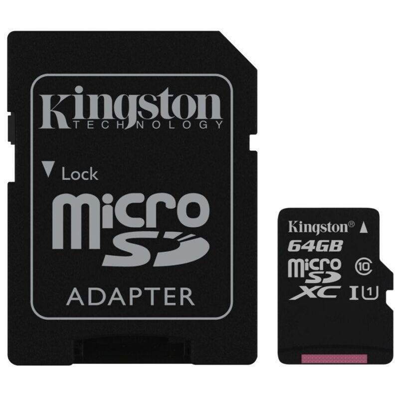 Kingston 64Gb XC Clase 10