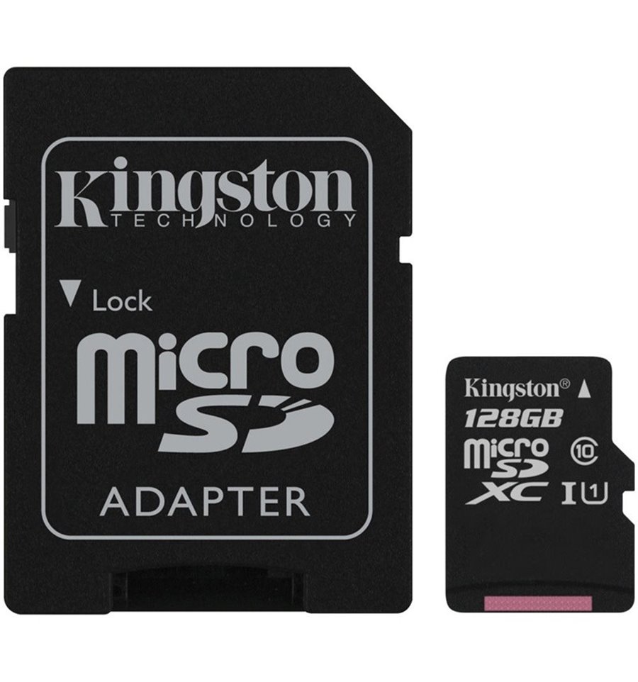 Kingston 128Gb XC Clase 10