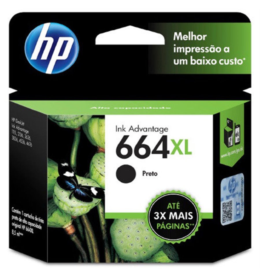 HP 664XL Negro