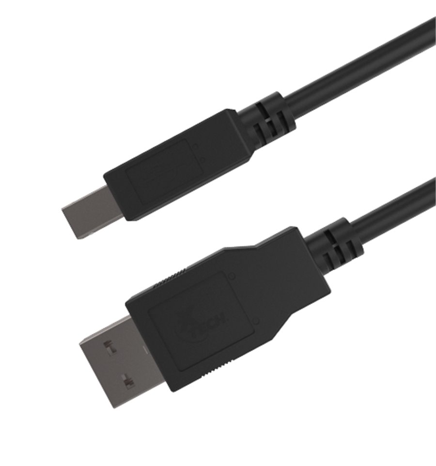Cable USB A a B 2.0 1.80Mts XTECH XTC-307