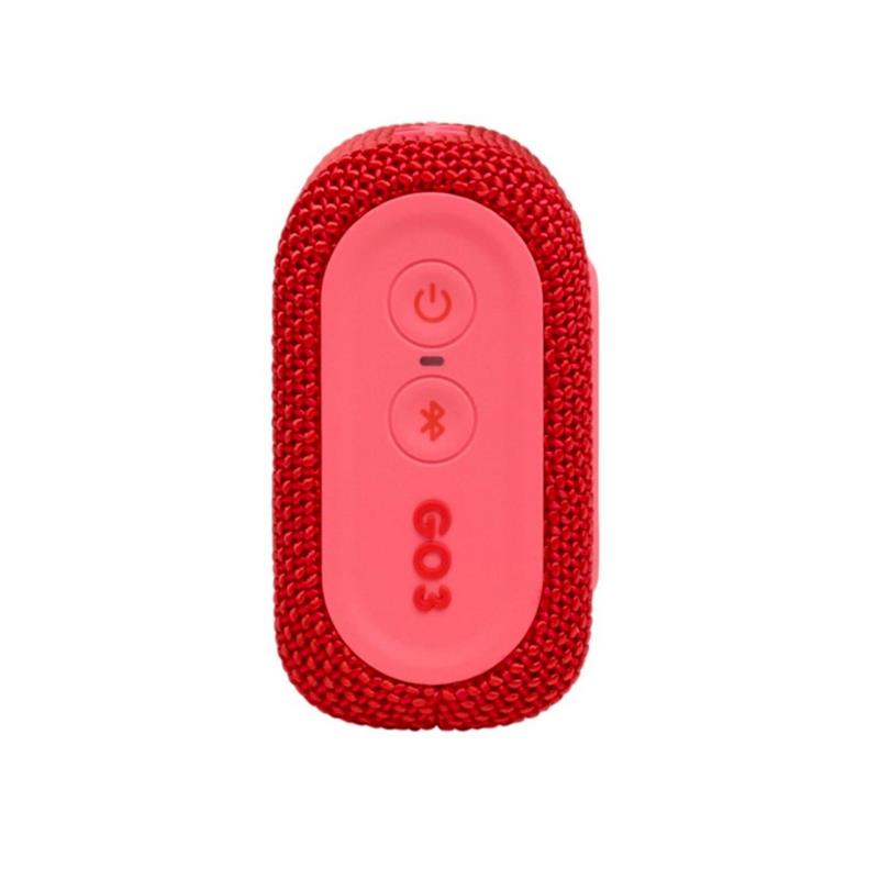 Parlante JBL Go 3 de 4.2 W RMS con Bluetooth, rojo