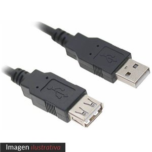 Extension Cable USB M/H 2.0 3Mts Xtech - Compulider