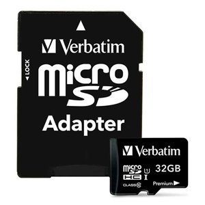 Memoria Micro SD Verbatim 32Gb Clase 10 - Compulider