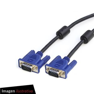 Cable VGA M/M 5Mts Netmak NM-C18-5 - Compulider