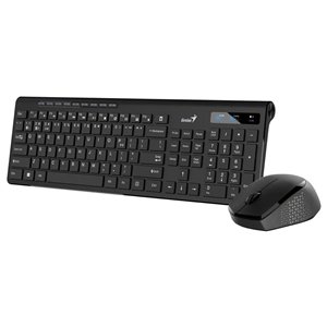 Kit Teclado y Mouse Genius SlimStar 8230 Black - Compulider