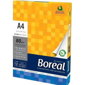 Resma de papel Boreal A4 80Gr - Compulider