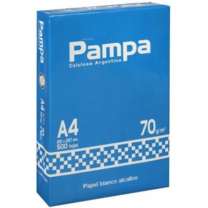 Resma de papel Pampa A4 70Gr - Compulider