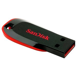 Pendrive Sandisk Cruzer Blade 64Gb - Compulider