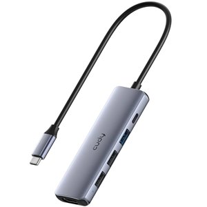 Adaptador HUB 5 en 1 Cudy UH405 - Compulider