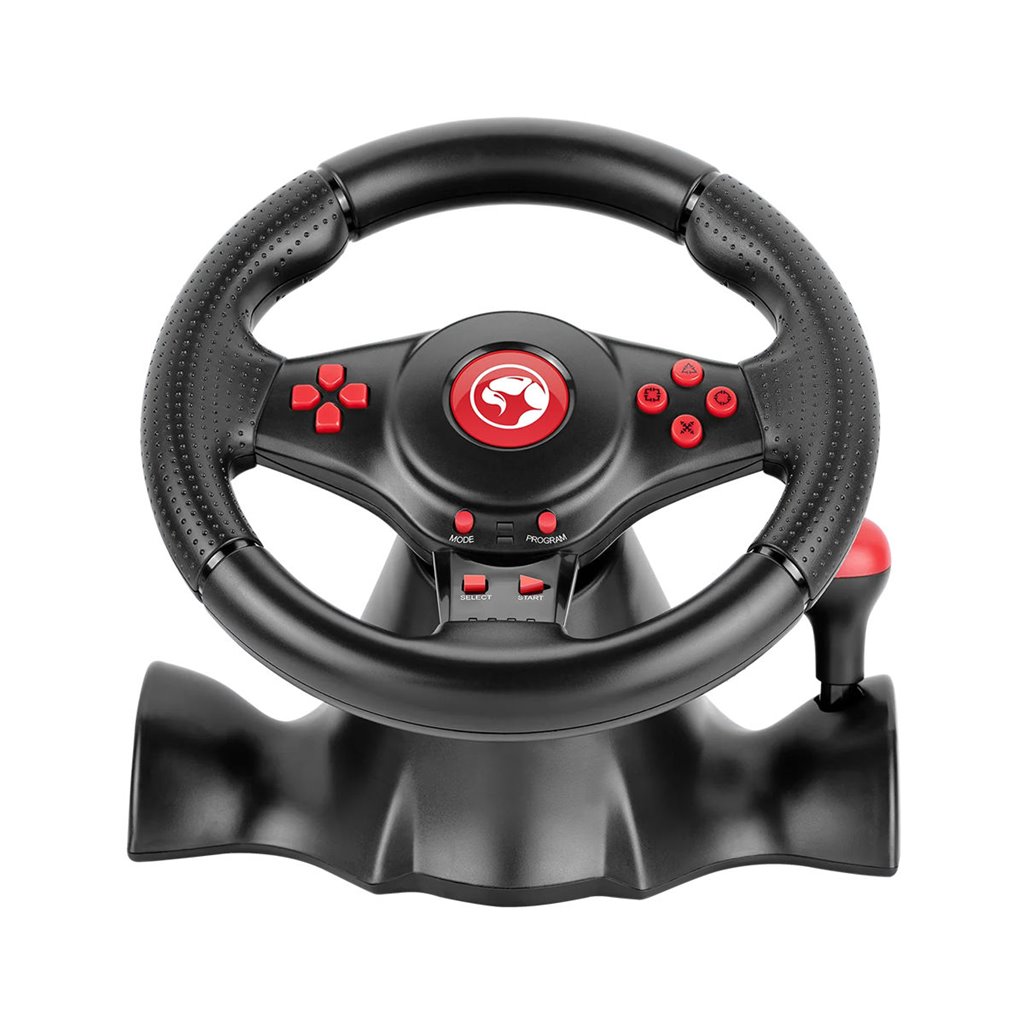 Combo de Volante con Pedalera Marvo GT903 1