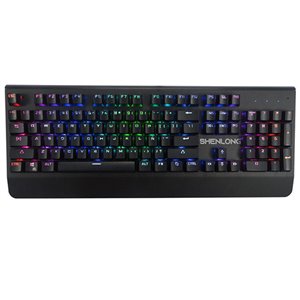 Teclado Gamer ShenLong MK9600SB RGB - Compulider