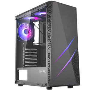Gabinete Raptor Blaze Force TG RGB - Compulider