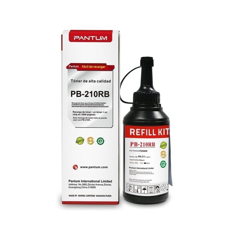 Kit De Recarga Pantum RB-210RB