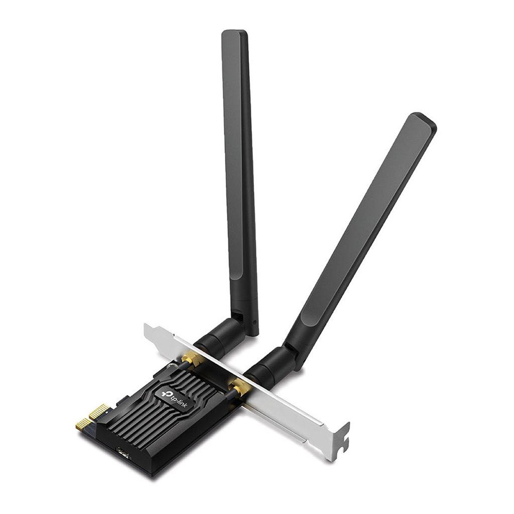 Placa de Red Wi-Fi 6 + Bluetooth 5.2 Dual Band TP-Link Archer TX20E 1