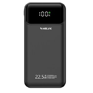 Bateria Portatil Power Bank Kelyx Slim 20000mAh - Compulider