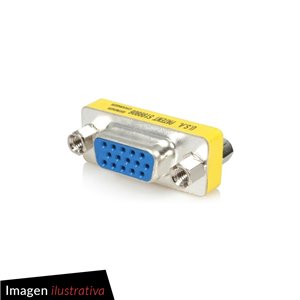 Adaptador VGA DB15 H-H Nisuta NS-ADB15H - Compulider