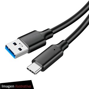 Cable USB-A a USB Tipo-C 1Mts Kelyx KL-CBL-USB3.2-TYPEC - Compulider