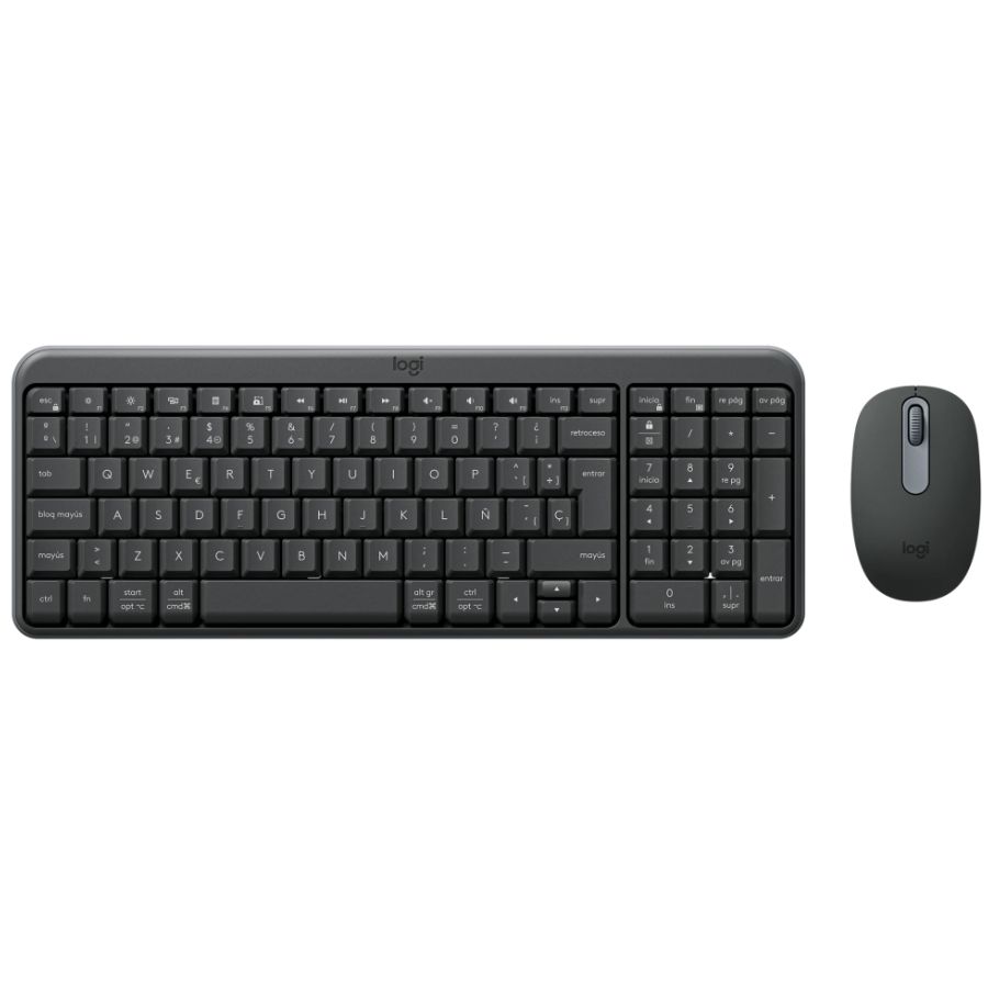 Kit Teclado y Mouse Logitech MK250 1